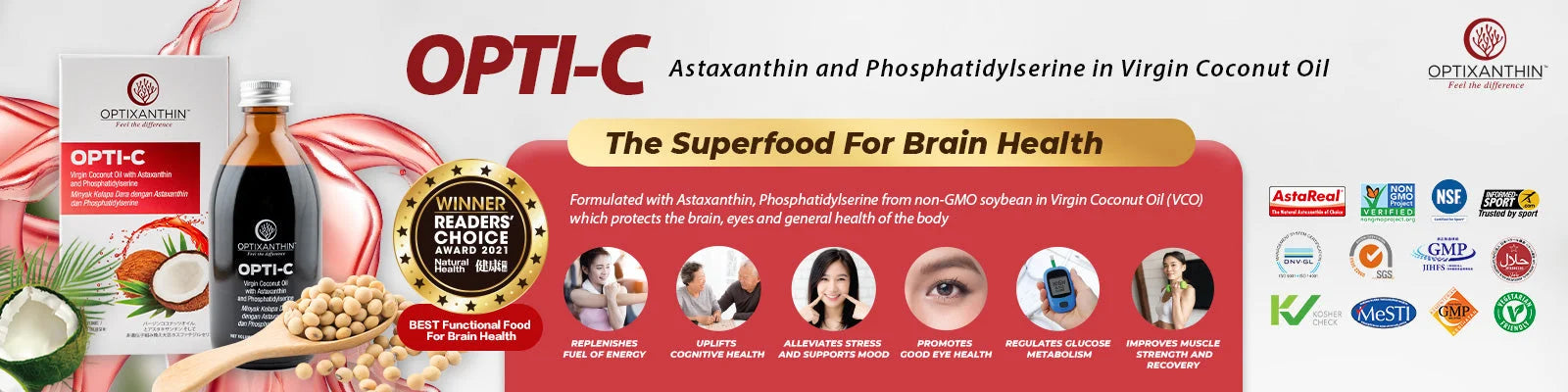 Opti-C an astaxanthin product in Malaysia by Optixanthin