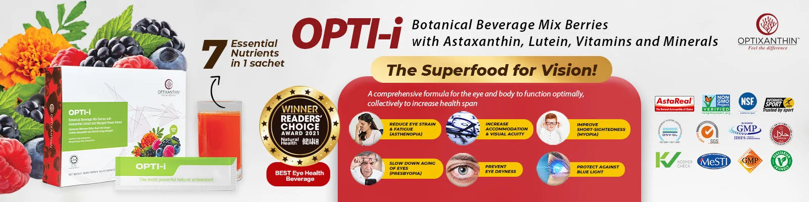 Opti-I an astaxanthin product in Malaysia by Optixanthin