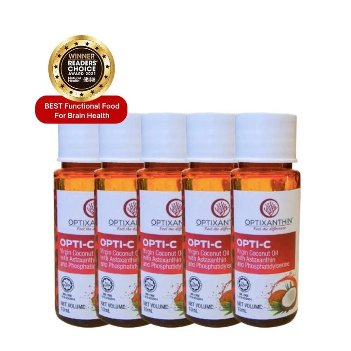 Optixanthin Opti-C 10ml mini bottles trial pack – Natural brain support supplement