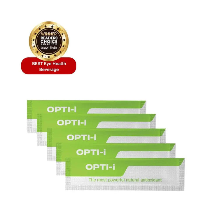 Optixanthin Opti-I trial pack with 5 sachets for eye health – Natural astaxanthin antioxidants